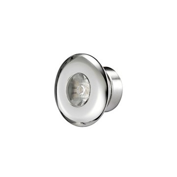 Interruttore FLAT in acciao inox ON-OFF 12V LED Rosso #OS1421502