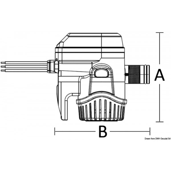 POMPA IMMERSIONE RULE 800 24V